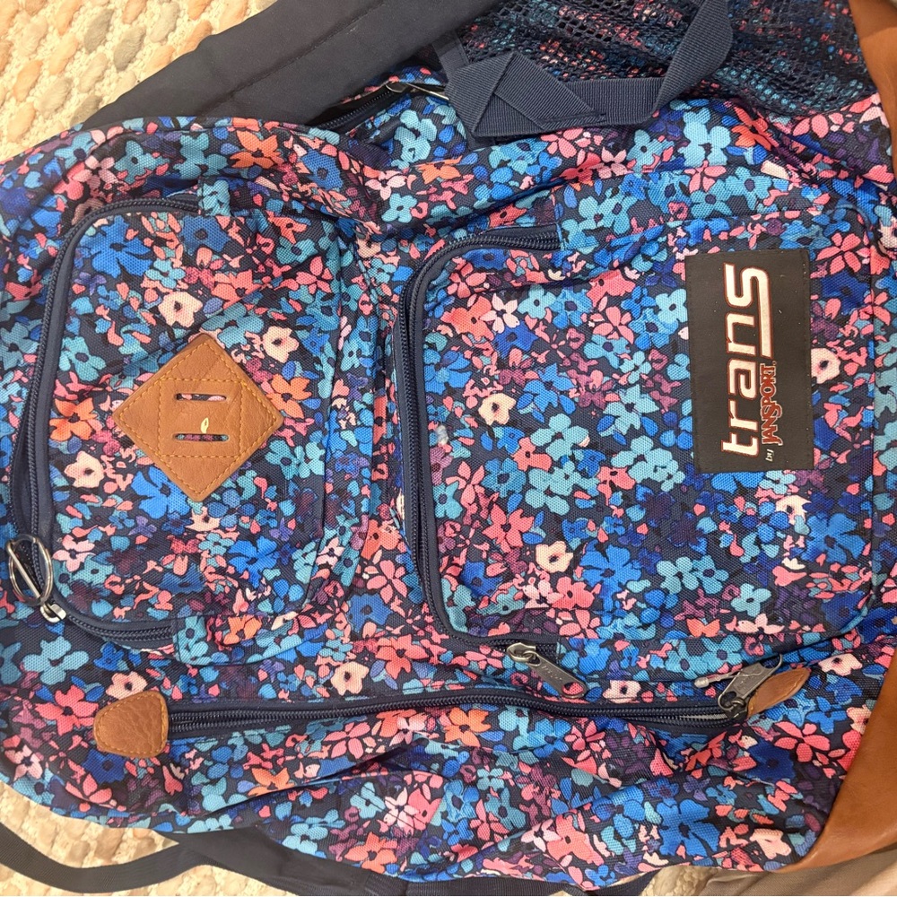 Trans jansport Vibrant Floral Backpack
